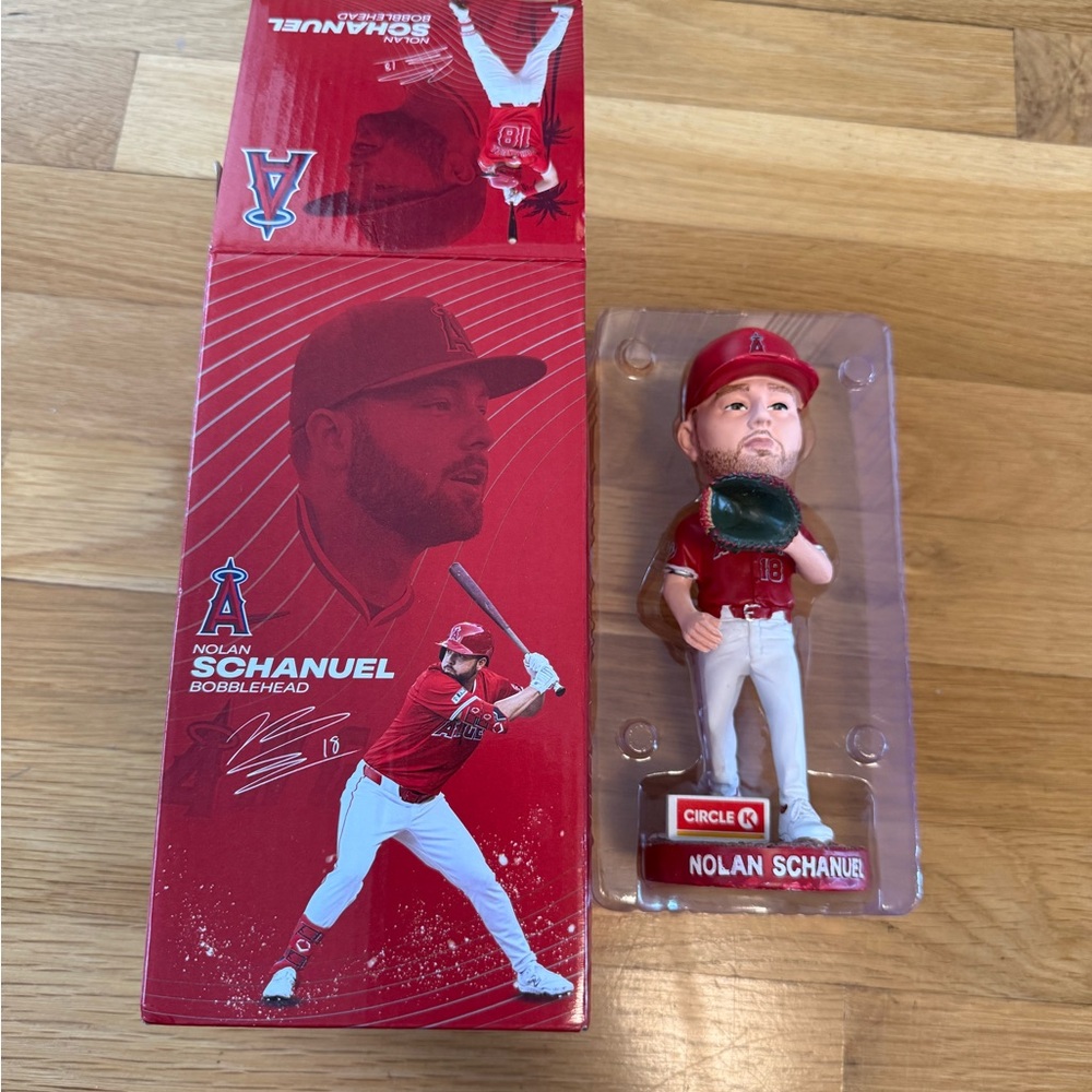 Nolan Schanuel Bobblehead - LA Angels 30-Game On-Base Streak Milestone - SGA - Picture 2 of 7